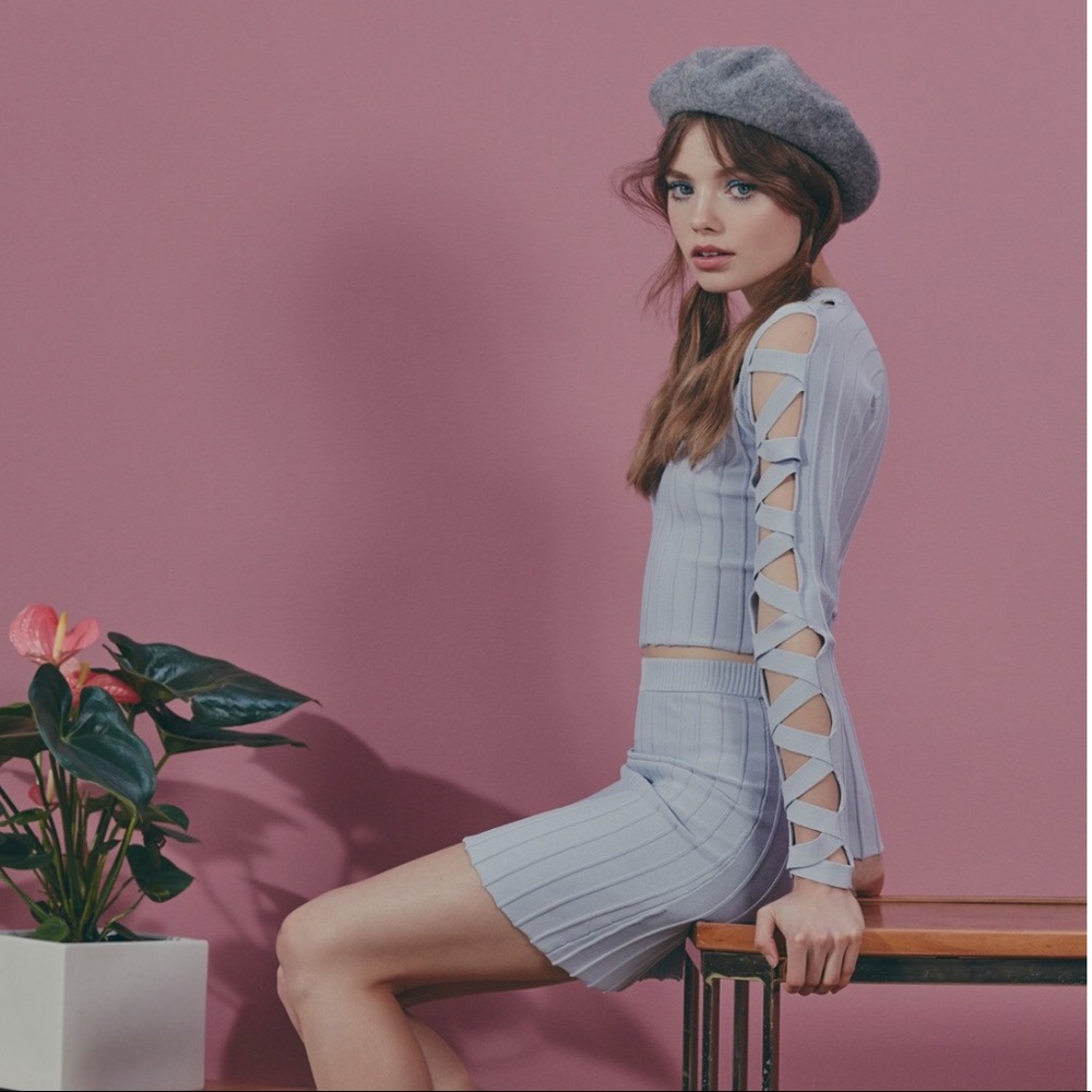 For love and lemons Simone top and bottom set